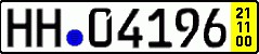 Kurzzeitkennzeichen